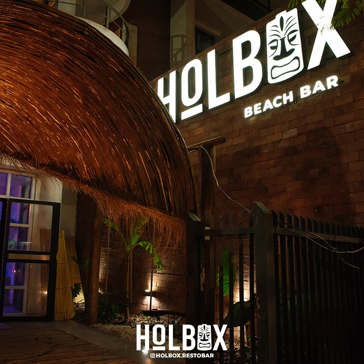 Holbox beach bar