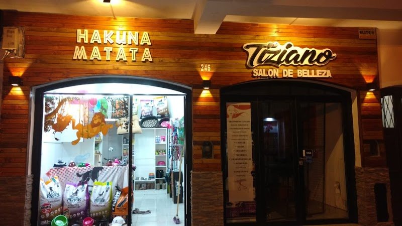 "HAKUNA MATATA" (Tienda de Mascotas)